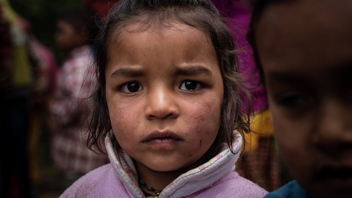 2018 Nepal sad girl